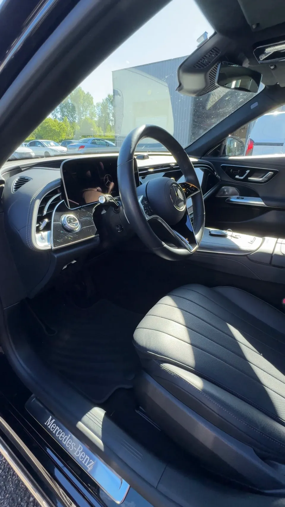 Mercedes Classe E après nettoyage intérieur Premium
